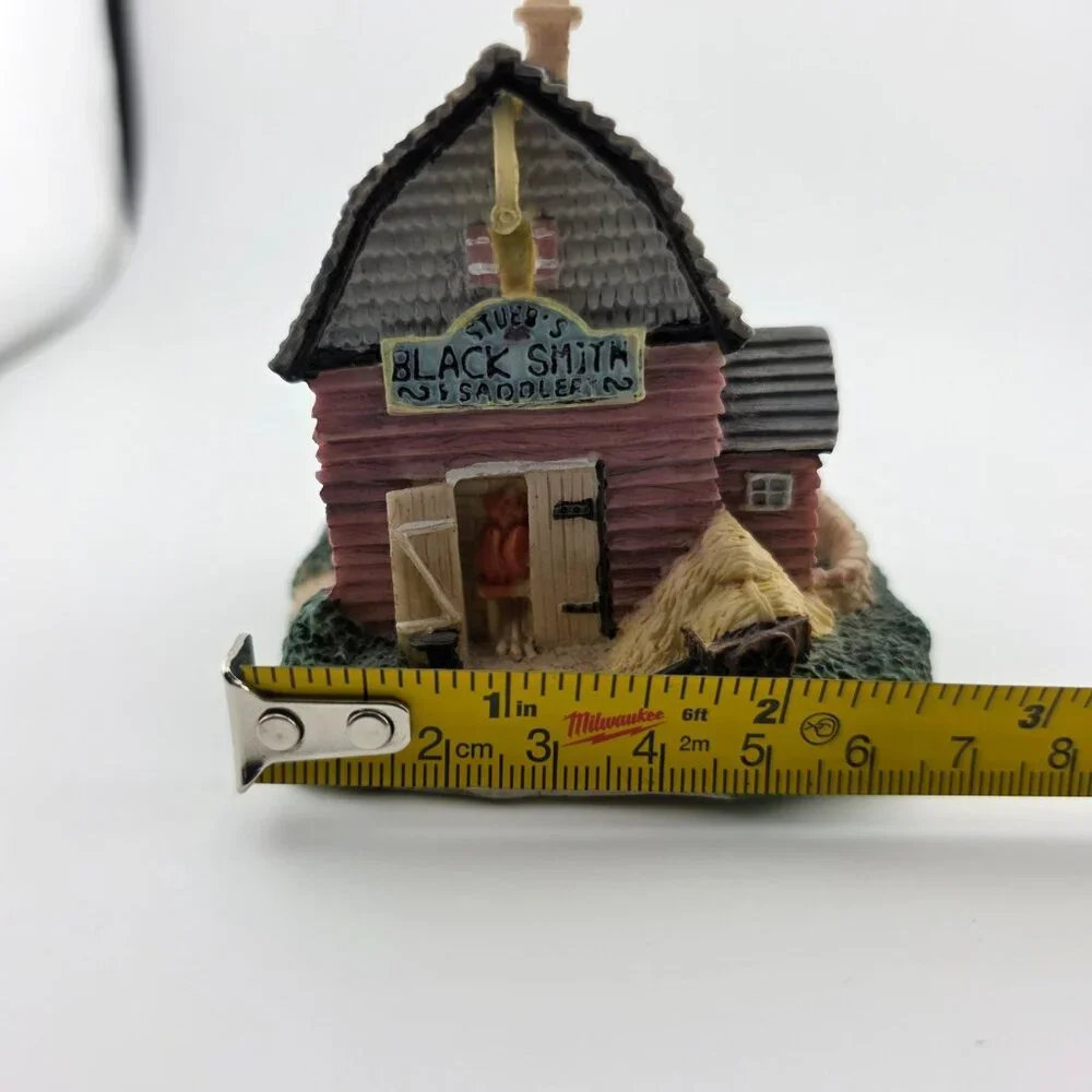 Liberty Falls AH13 International Services Stubbs Blacksmith & Saddlery Miniature